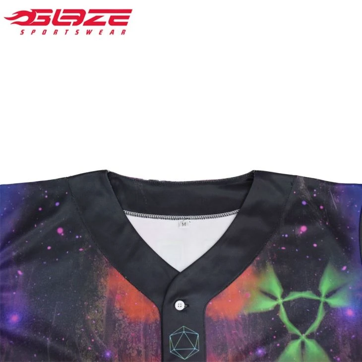 New Arrival Fancy Design Baseball Jersey